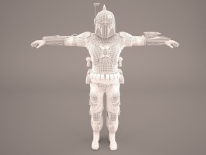 boba fett star wars 3D Model