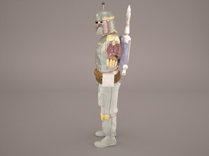 boba fett star wars 3D Model