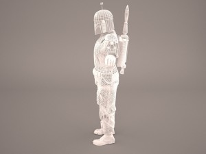 boba fett star wars 3D Model