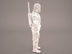boba fett star wars 3D Model
