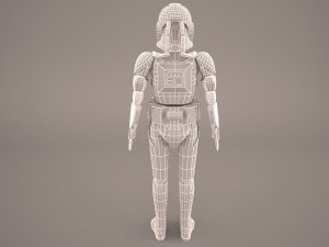 clonetrooper star wars 3D मॉडल