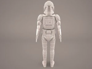 clonetrooper star wars 3D Model