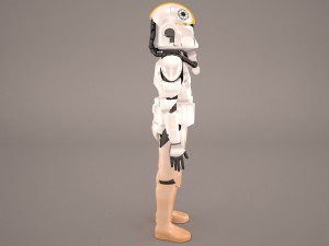 clonetrooper star wars 3D मॉडल