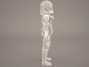 clonetrooper star wars 3D Model