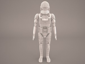 clonetrooper star wars 3D मॉडल