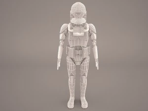 clonetrooper star wars 3D Model