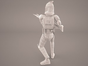 clonetrooper star wars 1 3D Модель
