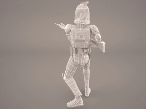 clonetrooper star wars 1 3D Model