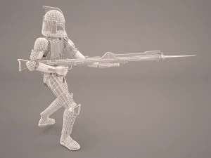 clonetrooper star wars 1 3D Model