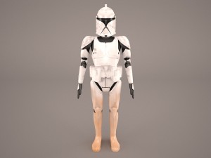 clonetrooper star wars 2 3D Model