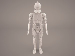 clonetrooper star wars 2 3D Model