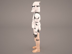 clonetrooper star wars 2 3D Model