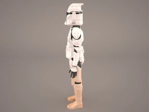 clonetrooper star wars 2 3D Model