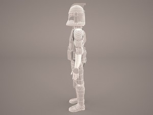 clonetrooper star wars 2 3D Model