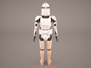clonetrooper star wars 2 3D Model
