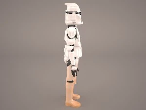 clonetrooper star wars 2 3D Model