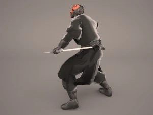 darth maul star wars 3D Model