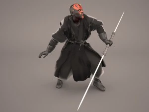 darth maul star wars 3D Model
