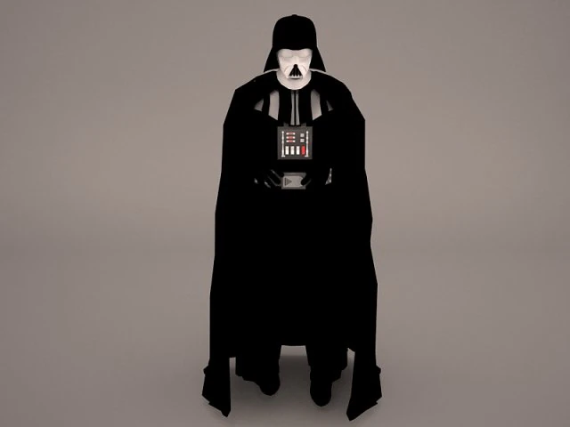 darth vader star wars 1 3D Model .c4d .max .obj .3ds .fbx .stl .blend
