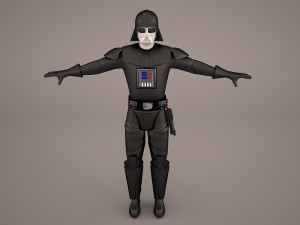 darth vader star wars 2 3D Model