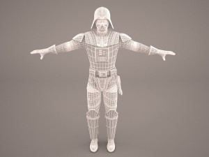darth vader star wars 2 Modelo 3D