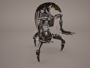 droideka star wars 3D Model