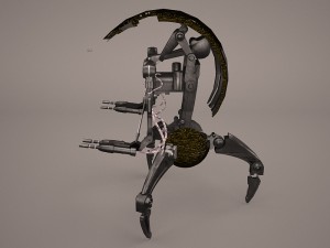 droideka star wars 3D Model