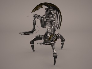 droideka star wars 3D Model