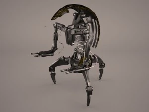 droideka star wars 3D Model