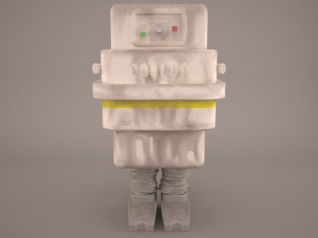 gonk droid star wars 3D 모델 .c4d .max .obj .3ds .fbx .stl .blend 