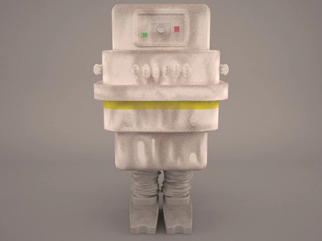 gonk droid star wars 3D Model .c4d .max .obj .3ds .fbx .stl .blend 