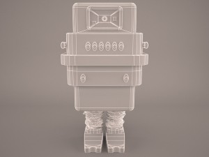 gonk droid star wars 3D 모델
