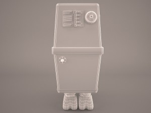 gonk droid star wars 1 3D Model