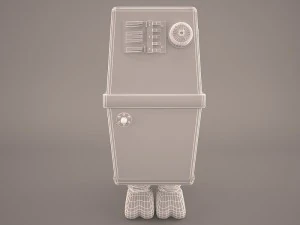 gonk droid star wars 1 3D Model