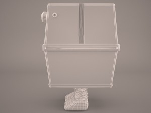gonk droid star wars 1 3D Model