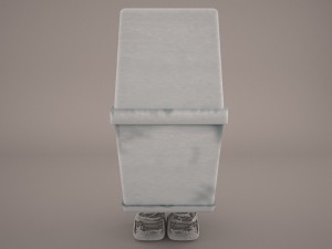 gonk droid star wars 1 3D Model