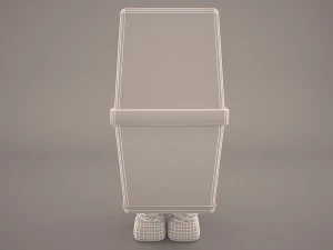 gonk droid star wars 1 3D Model