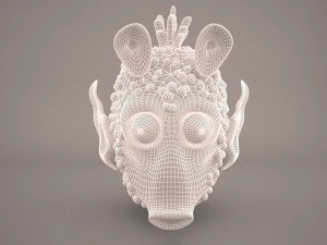 greedo head star wars 3D Model
