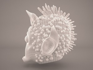 greedo head star wars Modèle 3D