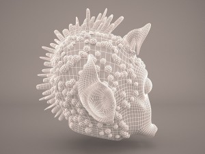 greedo head star wars Modèle 3D