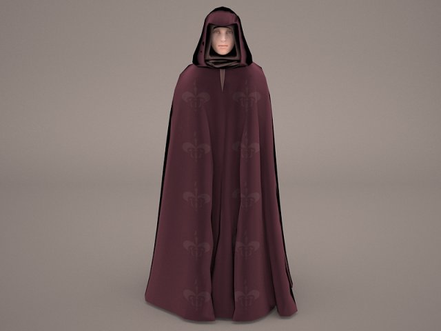 hand maiden star wars 3D Model .c4d .max .obj .3ds .fbx .stl .blend 
