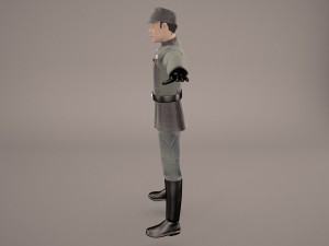 imperial officer star wars 3D 모델