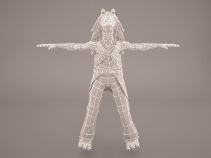 jar jar binks star wars 3D Модель