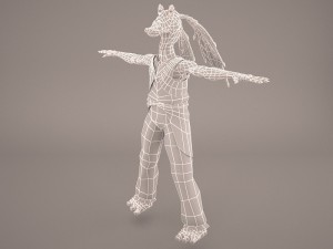jar jar binks star wars 3D Модель