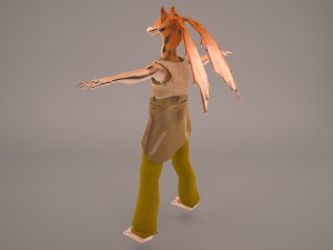 jar jar binks star wars 3D Модель
