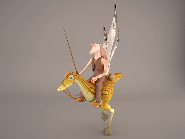 kaadu saddle star wars 3D Model .c4d .max .obj .3ds .fbx .stl .blend 