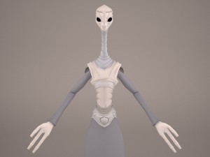 kaminoan star wars 3D Model