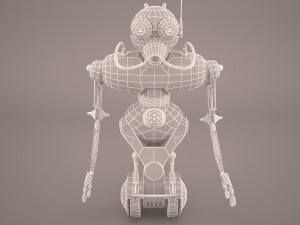 kitbash droid star wars 3D मॉडल