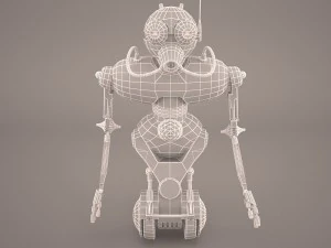 kitbash droid star wars 3D Model