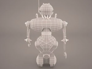 kitbash droid star wars 3D Model